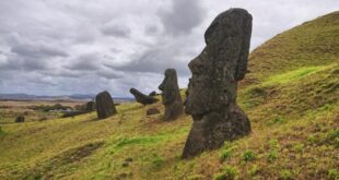 MOAI, sochy na Veľkonočných ostrovoch, foto: pexels
